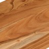 Dessus de bureau 100x80x2,5 cm rectangulaire bois massif acacia 