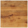Dessus de table 70x70x3,8 cm carré bois massif manguier 