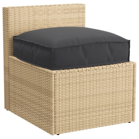 Coussin de palette pour siège Noir 50x50x12 cm en tissu Oxford 
