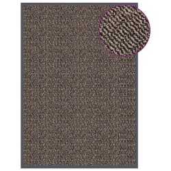 Paillasson touffeté 60x90 cm Marron foncé 