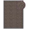 Paillasson touffeté 60x90 cm Marron foncé 