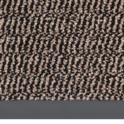 Paillasson touffeté 60x90 cm Marron foncé 