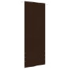 Écran de balcon Marron 80x240 cm Tissu Oxford 