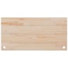 Dessus de bureau blanc 110x60x2,5 cm bois massif de pin 