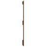 Tête de lit murale Marron miel 82,5x3x90 cm Bois massif de pin 