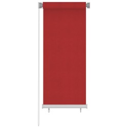 Store roulant d'extérieur 60x140 cm Rouge PEHD 