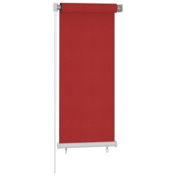 Store roulant d'extérieur 60x140 cm Rouge PEHD 