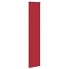 Store enrouleur occultant rouge largeur du tissu 35,7 cm 