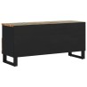 Meuble TV 100x33x46 cm bois de récupération et d'ingénierie 