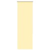 Store enrouleur occultant jaune largeur du tissu 40,7 cm 
