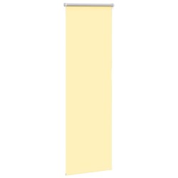 Store enrouleur occultant jaune largeur du tissu 40,7 cm 