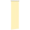Store enrouleur occultant jaune largeur du tissu 40,7 cm 