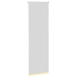 Store enrouleur occultant jaune largeur du tissu 40,7 cm 