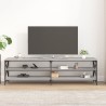 Meuble TV sonoma gris 180x40x50 cm bois d'ingénierie 