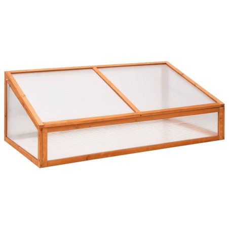 Serre Orange 110x58,5x39 cm Bois de sapin 
