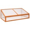 Serre Orange 110x58,5x39 cm Bois de sapin 