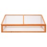 Serre Orange 110x58,5x39 cm Bois de sapin 