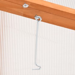 Serre Orange 110x58,5x39 cm Bois de sapin 
