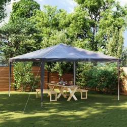 Tente de réception professionnelle 4x4 m Anthracite 90 g/m² 