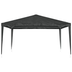 Tente de réception professionnelle 4x4 m Anthracite 90 g/m² 