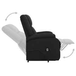 Fauteuil Noir Tissu 