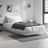 Cadre de lit sans matelas sonoma gris 90x190 cm 