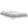 Cadre de lit sans matelas sonoma gris 90x190 cm 