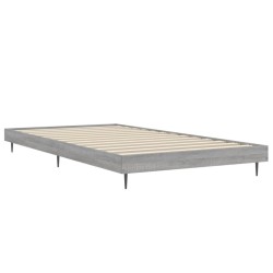 Cadre de lit sans matelas sonoma gris 90x190 cm 