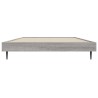 Cadre de lit sans matelas sonoma gris 90x190 cm 