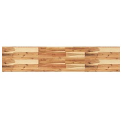 Dessus de table 120x30x4 cm rectangulaire bois massif d'acacia 