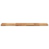 Dessus de table 120x30x4 cm rectangulaire bois massif d'acacia 