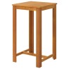 Ensemble de bar de jardin 5 pcs Bois d'acacia solide 