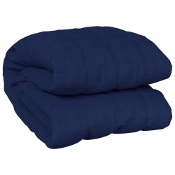 Couverture lestée Bleu 220x260 cm 11 kg Tissu 