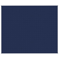 Couverture lestée Bleu 220x260 cm 11 kg Tissu 