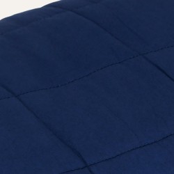 Couverture lestée Bleu 220x260 cm 11 kg Tissu 