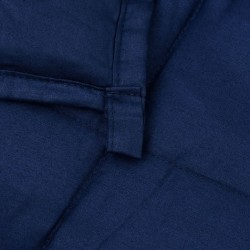 Couverture lestée Bleu 220x260 cm 11 kg Tissu 