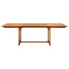 Table à dîner de jardin (160-240)x100x75cm Bois d'acacia massif 