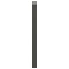 Pieds de table de bar en U 2 pièces Anthracite 50 x (110-111) cm Acier 