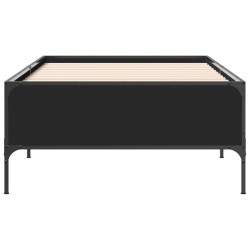 Cadre de lit sans matelas noir 100x200 cm 