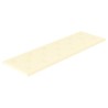 Panneaux muraux 12 pcs Crème 90x30 cm Similicuir 3,24 m² 