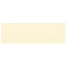 Panneaux muraux 12 pcs Crème 90x30 cm Similicuir 3,24 m² 