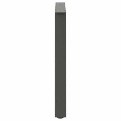 Pieds de table à manger en forme de A 2 pièces Anthracite 90 x (72-73) cm Acier 