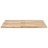 Dessus de table carré 90x90x2 cm bois massif d'acacia 