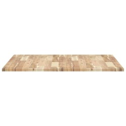 Dessus de table carré 90x90x2 cm bois massif d'acacia 