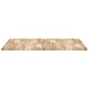 Dessus de table carré 90x90x2 cm bois massif d'acacia 