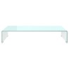 Meuble TV/Support pour moniteur 70x30x13 cm verre vert 