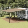 Tapis de tente Taupe 400x800 cm PEHD 
