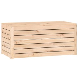 Boîte de jardin 101x50,5x46,5 cm bois massif de pin 