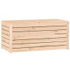 Boîte de jardin 101x50,5x46,5 cm bois massif de pin 