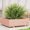 Jardinière 80x80x26,5 cm bois massif de douglas 